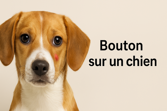 Bouton sur la peau de votre chien : Causes, Signes d’Alerte, et Solution Naturelle Efficace